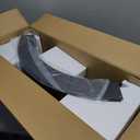 Smokeless Fire Pit Ring 42-Inch Outer/36-Inch Inner Diameter for Outside Fire Pit, Heavy Duty Steel Insert, DIY Ring Insert Accessories, Easy Setup Above or In-Ground for Backyard, Camping, Black