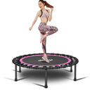 Newan 40" Silent Mini Trampoline Fitness Trampoline Bungee Rebounder Jumping Cardio Trainer Workout for Adults-Max Limit 330lbs