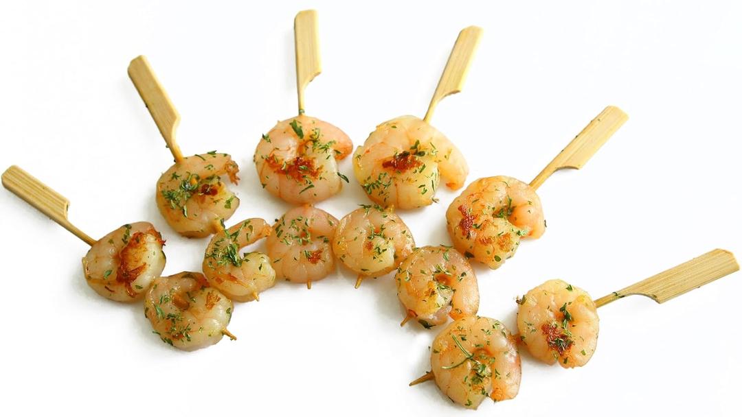 3.5 Inch Bamboo Skewers Paddle Picks, 1,000 CT/Toothpicks for Appetizers, Cocktail Picks for Beverages -Pack of 1,000ct