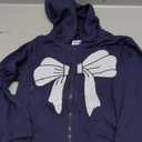 WELAKEN Girls Zip Up Hoodie Sweatshirt with Pockets Long Sleeve Jacket Outfits, Size 5 Years old