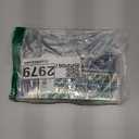 100Pcs 1/4-20 Bolt, 1/4-20 x 1 Flat Head Hex Socket Cap Screws, 304 Stainless Steel 18-8 Furniture Bolts, Black Zinc Finish, Full Thread (with Hex Spanner)