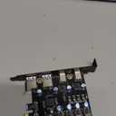 Sinefine 4 Ports PCI-E to USB 3.0 Expansion Card (2 USB Type-A and 2 USB Type-C Ports), Internal Converter PCI Express Expansion Card for Desktop PC Card