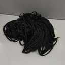 7 Packs 18 Inch Bohemian Goddess Box Braids Crochet Hair for Black Women (18 Inch, 1B#)