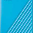 WD 4TB My Passport, Portable External Hard Drive, Blue, backup software with defense against ransomware, and password protection, USB 3.1/USB 3.0 compatible - WDBPKJ0040BBL-WESN