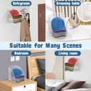 Acrylic Hat Rack for Baseball Cap, Clear Hat Organizer Sturdy Wall Mounted or Desktop Display Hat Storage, Wall Hat Organizer Fit 10 Caps, Hat Holder for Ball Caps & Accessories, for Men Women-1 Pack