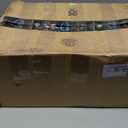 Pamray 32 Inch Small Computer Desk with 2 Drawers for Bedroom Study Writing Home Office Table for Small Spaces Brown