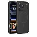 Miracase Magnetic for iPhone 17 Pro Max Case, Compatible with MagSafe, Integrated Silicone Camera Control Cover, 3.0mm Thicken Shockproof Drop Protection Phone Case for 17 ProMax, Black