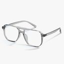 livho Vintage Aviator Blue Light Blocking Glasses, Fashion Oversized Frames for Eye Strain Relief, Unisex Design