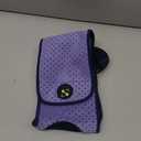 COODEO Dog Socks to Prevent Licking Paws, Healing Boots & Paw Protectors with Non-Slip Bottoms for Wound Protection, Waterproof Sleeve Shoes for LickingPurpleL_Right