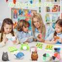 Air Dry Clay for Kids12 Boxs Modeling Clay Kit with 5 Sculpting Tools, Safe Non-Toxic Model Magic Clay, DIY Art and Crafts Toy Gift, Party Home Favors for Boys, Girls, Toddler