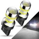AUXITO 7440 7443 LED Bulbs for Reverse Lights, 6000K Bright White T20 7441 7444 LED Light for Exterior Backup Tail Brake DRL Turn Signal Parking Lights, Pack of 2