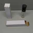 EDELHAUS Oil Sprayer Set of 2 Oil Spray Bottle Made of Stainless Steel & Glass, for Healthy Cooking, Sprayer for Precise Dosage, for Cooking Oil & Vinegar Including (Black Lids, 2 Pack)