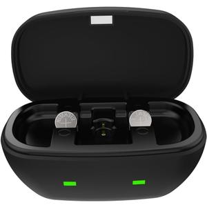 Wokyo Rechargeable Hearing Aid Batteries and Charger for 312 Hearing Aid Amplifiers, Battery Chargers with 2 Pack Button Rechargeable Batteries (Charger + 2 Pack 312 Batteries)