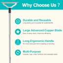 GOSEDER Carpet Rake for Pet Hair Removal - Reusable Pet Hair Remover for Carpet Long Handle, Advanced Dog Hair Broom, Cat Fur Brush, Lint Remover Scraper for Carpets, Rugs, Mats, Couch, Furniture