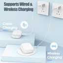Wireless Charging Case for AirPods Only, Replacement Cases Compatible with AirPod Pro 3rd Gen