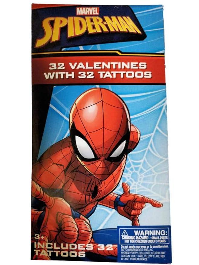 Exchange Cards Spiderman Stickers 2 Pack