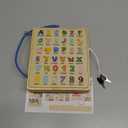 Grarain Busy Board for Toddlers - Montessori Educational Toy for 1-3 Year Old Boys & Girls | Travel-Friendly Sensory Learning Activity | Ideal for Kids with Autism(Clocks Busy Board)