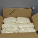 Fitted Tablecloth for 6 Foot Rectangle Tables-6 Pack Cream Elastic Outdoor Picnic Table Cover-Spandex Stretch Folding Table Cloths 6 ft for Camping Dining Room Patio Kitchen Banquet Party