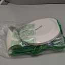 TWOWYHI 228PCS Green Party Supplies Set Include Paper Plates Cups Paper Napkins Plastic Spoons Forks Knives for 30 Guests Disposable Party Dinnerware for Birthday Wedding Family Picnic