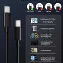 2 x USB C to USB C Cable, 2-Pack 6FT 60W Fast Charging Cable Type C Charger Cord for iPhone 17/17 Pro/17 Pro Max/Air/16/15 Pro Max/Plus, iPad, MacBook, Galaxy S25/S24/S23, Pixel 10/9/8/7, Tablet, Android