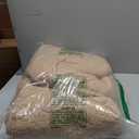 Palassio Dark Beige 100% Cotton Quilt Queen Size Bedding Sets with 2 Pillow Shams, Textured Lightweight Soft Bedspread Shabby Chic Coverlet, Quilted Comforter Bed Cover for All Season, 3 Pieces, Queen(90"x96"