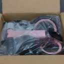 newyoo Toddler Tricycle,Toddler Bike,Birthday Gifts and Toys for 1-3 Year Old Boys and Girls, Trike with Push Handle, Backrest and Safety Belt, Balance Bike, TR007, Pink