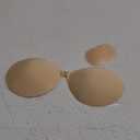 Adhesive Bra Strapless Sticky Invisible Push up Silicone Bra for Backless Dress with Reusable Nipple Covers, B Size, Nude