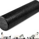 Yes4All High-Density EPP Round Back Roller Foam, Exercise Foam Roller for Yoga, Pilates & Stretching - 12, 18, 24, 36 inch