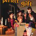 Qeeman Ghost Statues for Garden Decor : Halloween Waterproof Outdoor Decorations Yard Art Resin Figurines for Patio Balcony Porch Lawn Ornaments