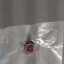 Square Cubic Zirconia Earrings Stud 7mm Birthstone Studs Earrings Hypoallergenic Princess Cut Earrings 925 Sterling Silver Post Studs Earrings for Women