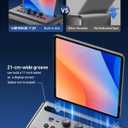 Karaoke Machine with 2 Wireless Rechargeable Microphones: Portable Bluetooth Speaker for Adults & Kids - PA System with Lights Supports TWS/TF Card/USB/AUX for Home Party