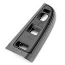 89045124 Window Switch Bezel Cover Driver Side for 2004 2005 2006 2007 Chevy Silverado GMC Sierra 1500 2500 HD 3500 Classic Door Switch Panel Control Assembly Replacement, Front Left/Dark Gray