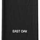 EAST OAK Pyramid Patio Heater Covers with 300D Oxford Fabric, Zipper, Storage Bag, Waterproof, Dustproof, Wind, Sunlight, Snow-Resistant, 91'' Height x 18.5" Top x 20.87" Base Black