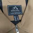 Outdoor Jacket Khaki Brown, Size Large
