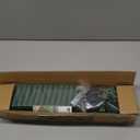 Breeze Touch Garden Trellis for Climbing Plants Outdoor, 30 Pack 17" Tomato Stakes Set with Clips & Connectors,Garden Plant Stakes, Tomato Frame, Cucumber Trellis for Raised Bed & Potted Plants