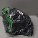 Women's Classic Coat Lapel Collar Open Front Belted Long Jacket (Medium, Black)