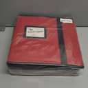 Sattiyrch Christmas Ornament Storage Box,Box Contributes Slots for 128 Holiday Ornaments 3-Inch (128 pcs without Trays Red, Red)