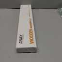 Anley 35" Wooden Banner Pole - Horizontal Flag Hanger for House Sports Dynasty Company - Easy Display for Flag Width Less Than 30" and Sleeve Over 1"