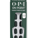 OPI On Point Press On Nails | Short Round Classic & Accent Nail Art Press On Nails | 24 Count With Nail Glue | Instant Press-On Mani | Long Lasting, Reusable, Non-damaging