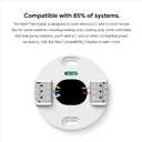 Google Nest Thermostat - Smart Thermostat for Home - Programmable Wifi Thermostat - Charcoal