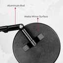 KEMIMOTO Premium Billet Aluminum Motorcycle Mirrors, 7/8'' Handlebar Mount, Compatible with E-Bikes, Scooters, ATVs, and UTVs