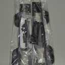 Door Latch Strike Plates Oil Rubbed Bronze 2 Pack, with Reinfoced Torx Screws & Bit, Doubule Holes Striker for Exterior Interior Door, Security Striker Plate for Door Handle and Deadbolt Set