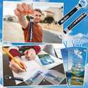 Landical 24 Pcs/12 Sets Christian Father's Day Gifts Bulk, Include 12 Faithful Father Bookmarks 12 Joshua 24:15 Keychains Special Dad Religious Gift for Men Dad Church Party Favor