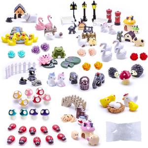 Dracarys Selected 100 Pcs Fairy Garden Accessories, Mini Resin Animals, Miniature Figurines, Micro Landscape Ornaments Kit, Garden DIY Animals, Environmental Resin, Forest Encounters Dracarys Selected 100 Pcs Fairy Garden Accessories, Mini Resin Animals, Miniature Figurines, Micro Landscape Ornaments Kit, Garden DIY Animals, Environmental Resin, Forest Encounters