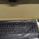 Logitech MK345 Wireless Combo Full-Sized Keyboard with Palm Rest and Comfortable Right-Handed Mouse, 2.4 GHz Wireless USB Receiver, Compatible with PC, Laptop,Black (1 Pack)