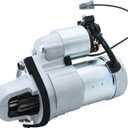 Starter Replacement New for 09-19 Nissan 370Z V6 3.7L, 08-13 Infiniti G37, 11-13 M37, 14-19 Q50 Q60 Q70, 15-19 Q70L,14-17 QX70 QX50, 2013 EX37 FX37, 11-12 G25 2.5L, 23300-EY00E 23300-EY00A 23300-EY00C