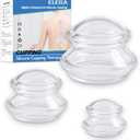 ELERA Cupping Kit for Massage Therapy  Silicone Cupping Therapy Set with 3 Massage Cups (S/M/L), Ideal for Cellulite, Relaxation & Daily Self-Care