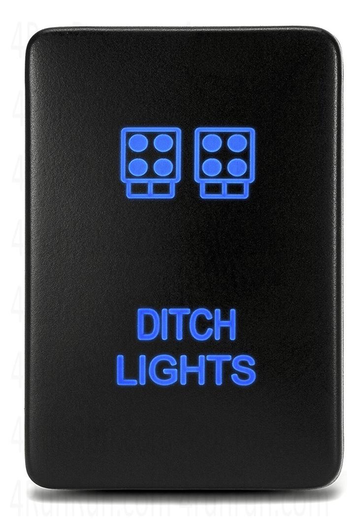 Ditch Light Switch Compatible with 5th gen 4Runner Push Button LED 32mm