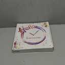 White Small Wall Clocks Battery Operated Marble Analog Clock for Bedroom 12 Inch Round Silent Wall Clock Modern