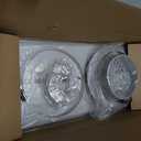 HOXHA Window Duct Kit Dryer Window Vent Kit for 4 Ducting Dryer Vent Hose, Sliding Window Vent Kit Fit with Dryer, Inline Duct Fans, Grow Tents